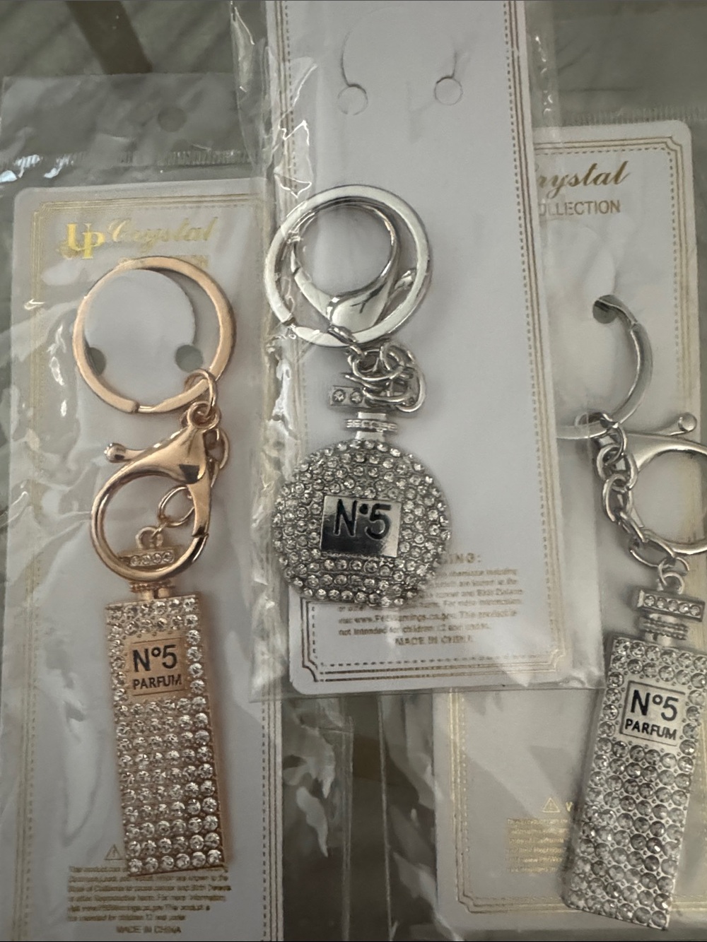 three keychains - Picture 1 of 1